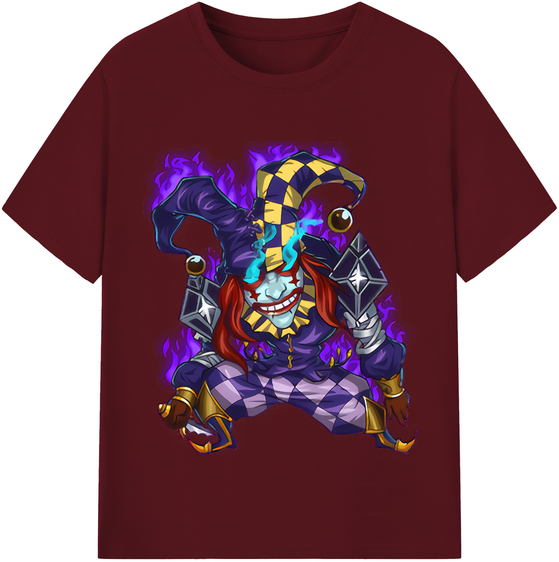 リーグ・オブ・レジェンド League of Legends LOL 綿100％半袖Tシャツ（フロントプリント）
